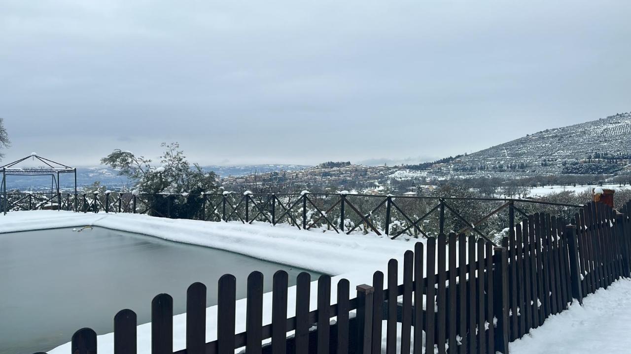 Casale San Fortunato Spello Eksteriør bilde