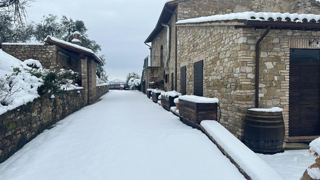 Casale San Fortunato Spello Eksteriør bilde